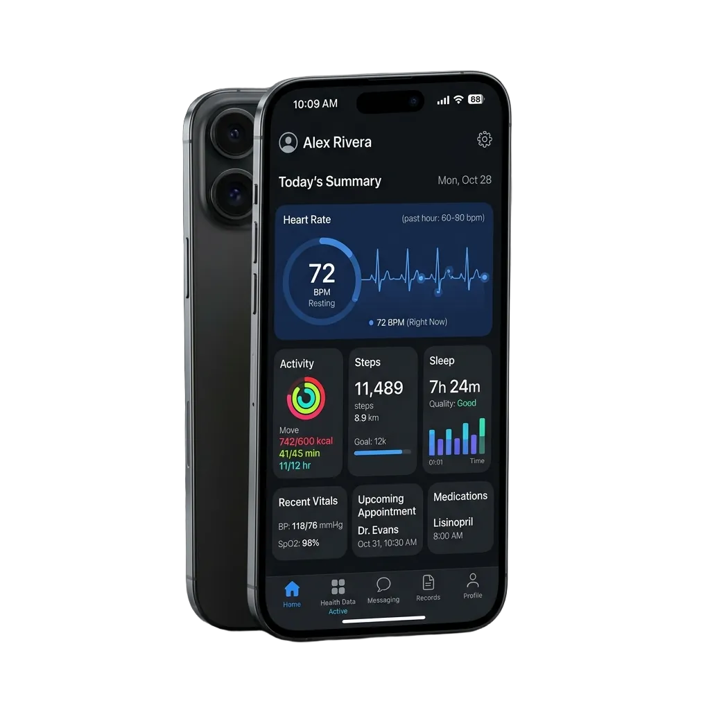 HealthSync – Patient Portal Image 1
