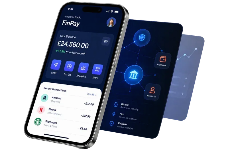 FinPay – Secure Fintech App Image 1