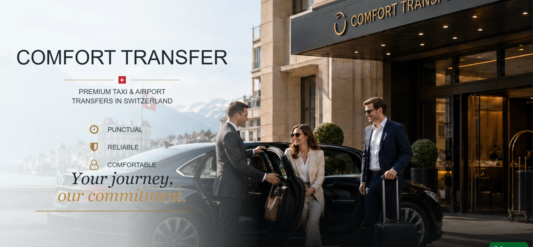 Comfort Transfers interface 1
